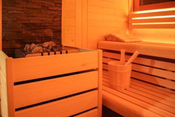 Sauna im Hotel Garni Sterff