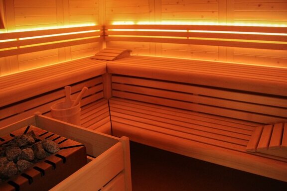 [Translate to Englisch:] Sauna im Hotel Garni Sterff